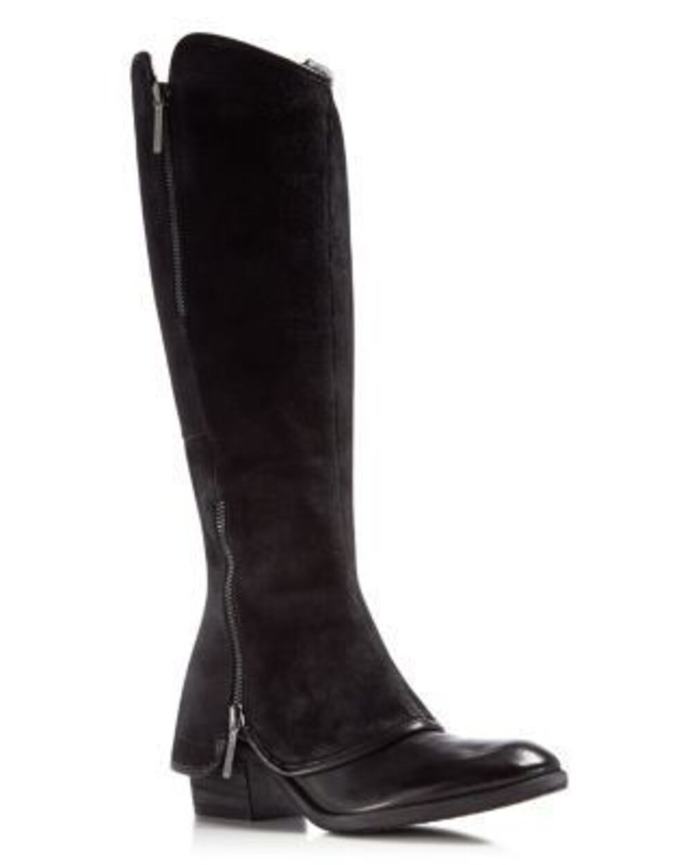 Donald Pliner Devi Suede Snake Tall Boots